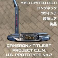 Scotty Cameron Project C.L.N. US Prototype No.2 Long Neck 35" Putter Rare w/HC