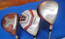 Lot of 3 RH Golf Drivers Lot TaylorMade Titanium 10.5 Wilson Profile 460cc