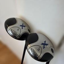 Callaway X Fairway Wood Set 5W 19° 9W 23° X SERIES 40 L Flex Woman RH Used