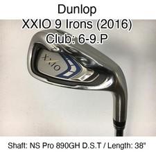 Dunlop XXIO 9 Irons (2016) 6-9.P Iron Set 38" NS Pro 890GH D.S.T Regular Right-H