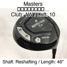 Masters ... 1W Driver 10 46" Reshafting ONE Right-Handed