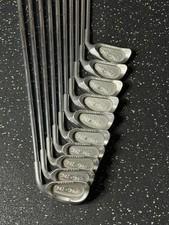 Ping Zing Green Dot Iron Set 2–SW 10 Clubs Steel KT-M Stiff Shafts Right Hand RH