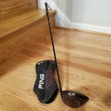 Ping G410 Plus Driver 9° Regular Flex RH w/ Headcover.  Can't Use Weight