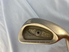 Ping Eye 2 + PW Black Dot SS 36.5 Inch Stiff Shaft Oversized BLK Chamios Grips