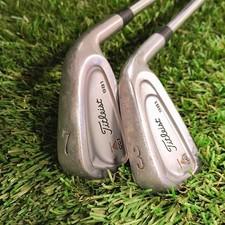 Titleist DCI 981 RH 3-Iron & 7-Iron Regular Flex Steel Shafts GP Tour Wrap Grips