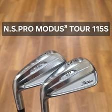 Titleist T100 2021 Left-Hand 4 and 5 Iron Set, S Flex, Good Condition
