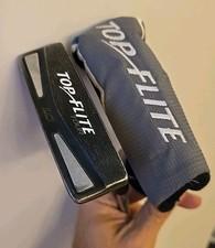 Top Flite Tour 1.0 Putter 34.25in RH Steel Shaft W/ Headcover (Bad Grip)