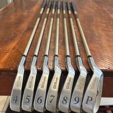 Wilson Pro Staff Womens Oversize Iron Set 4-PW Reflex Regular Graphite NICE