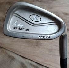 Lady Cobra Oversize Champagne RH 4 Iron Womens Flex Lightweight Steel Shaft