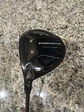 Mint LH Callaway Paradym 3 Wood Hzrdus Regular Flex
