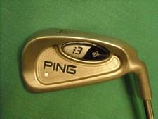 PING i3 + SILVER DOT 4 IRON - STEEL STIFF FLEX SHAFT - NICE CLUB!