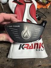 Krank Formula Fire Pro Tour Driver Head 9.0 Degree Right Handed Headcover Inc.