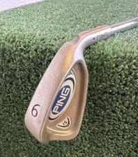 Ping I5 Blue Dot 6 Iron Demo Ping Z-Z65 Steel Shaft RH