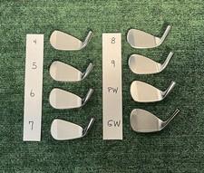 Cobra King F7 One Length Iron Heads Only. 4-PW GW 8 Pcs set RH VGC