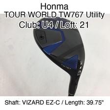 Honma TOUR WORLD TW767 Utility U4 Hybridー 21 39.75" VIZARD EZ-C Regular Right-Ha