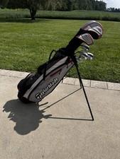 TaylorMade Phenom K40 Left Hand Junior Stand Bag Golf Set, Youth 5-8 Years