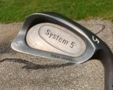 Tour Model Diamond Tour Black Red  #5 Iron Right Hand 38 inches