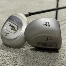 Viper MS Steel Driver & Fairway Wood Set 1 11° / 3 15° (2 Clubs)