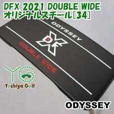 Odyssey DFX 2021 Double Wide Putter Original Steel 34 Used From Japan