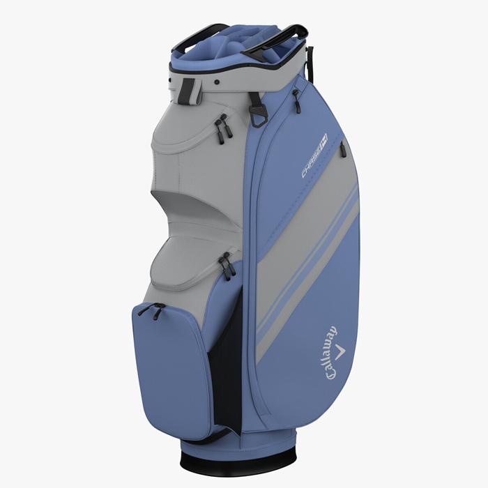 Callaway Chase 14 Cart Bag - Silver/Hydrangea