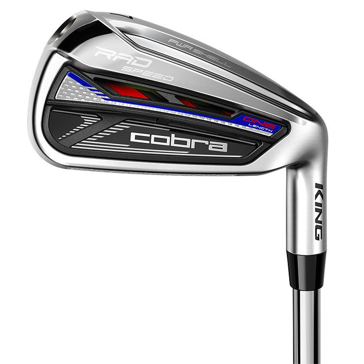 Cobra RADSPEED One Length Irons LH/4-9P.G.S/UST Recoil 95 graphite/X