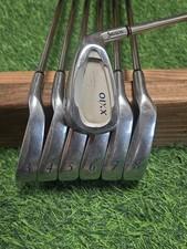 *READ* RH Srixon XXIO Claw Under Cut 3-9 Iron Set Steel Stiff Shafts UPC3893