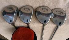 TZ GOLF - EASY TO HIT Callaway Big Bertha Warbird Men's 8*, 2, 3, 7 Woods SET RH