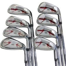 Used Yamaha Inpres X D Steel 2010 8S Iron Set Ir Reshaft Flex Mens Right Handed