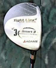 ADAMS Tight Lies 2 Smart 3 15° 3 Wood RH Right Handed Factory Regular Flex Steel