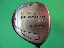 KPI SS3 Power Hyper Steel #7 Wood. Vivid Golf Fit Shaft.