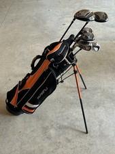 Maxfli Varsity 8 Piece Youth Junior Golf Set Left Handed & Stand Bag, No Putter