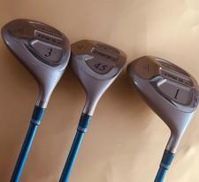PINSEEKER TPW II RH Med Torque Golf WOOD 1/3/4.5 SET E-FORCE Graphite Shaft