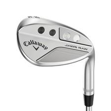 LEFT HANDED CALLAWAY JAWS RAW CHROME LOB WEDGE 58°-08° (BOUNCE) Z GRIND STEEL WE