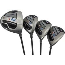 Patriot Golf F22 Driver 3 5 & 7 Fairway Wood Set Men's RH with Accu Flex Shafts