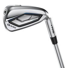 Left Ping G440 5-PW, SW Iron Set Regular Black Dot Graph Alta CB AWT Very Good