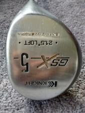 Knight Golf GsX Extra Overspin 21.5 Degree # 5 Wood / Regular Flex - 41.25"
