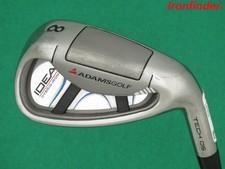 Adams Idea Tech OS Single 8 Iron Steel Shaft Regular Flex Mens Right Handed