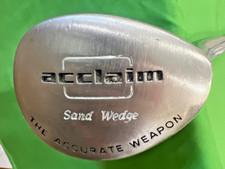 Acclaim Sand Wedge "The Accurate Weapon" RH 36.5" Nice