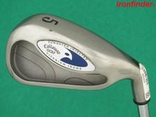 Callaway Hawk Eye titanium Single 5 Iron Steel Uniflex Shaft Mens Right Hand