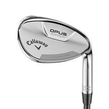CALLAWAY OPUS PLATINUM CHROME SAND WEDGE 56°-10° (BOUNCE) Z GRIND STEEL WEDGE FL