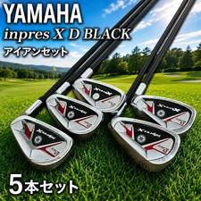 YAMAHA inpres XD BLACK Irons #5-9(5Clubs)/TBX-510I/Flex:Regular/ Iron set