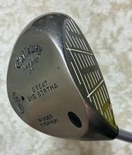 Callaway Great Big Bertha Ruger Titanium 9° War Bird RH Driver BB UL Reg Flex