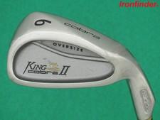 King Cobra II Oversize Single 6 Iron Steel Regular Apollo Shaft Mens Right Hand