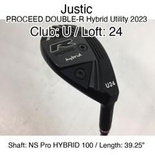 Justic PROCEED DOUBLE-R Hybrid Utility 2023 U Hybridー 24 39.25" NS Pro HYBRID 10