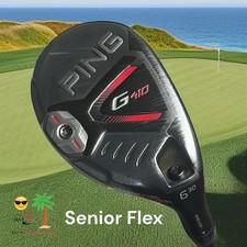Ping G410 6 RH Hybrid 30° w/Alta CB 70 Senior Flex Shaft Golf Pride Tour Velvet