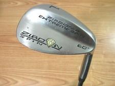 KNIGHT ZIRCONA EXTREME SPIN LOB WEDGE NICKEL STAILESS 60 DEGREE TT STEEL SHAFT
