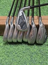 *READ* RH Callaway Fusion FT 5-PW+AW+SW Iron Set Regular Standard UPC4592