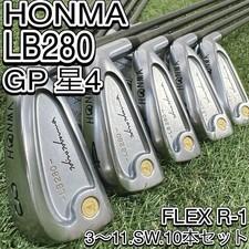 Honma NEW LB-280 4-Star Iron Set 10pcs 3-11 SW Graphite Flex R-1