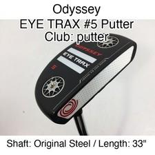 Odyssey EYE TRAX #5 Putter putter Putter 33" Original Steel Right-Handed