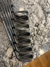 TaylorMade STEALTH 5-PW, AW, SW Iron Set Stiff Steel FST KBS Max 85 MT